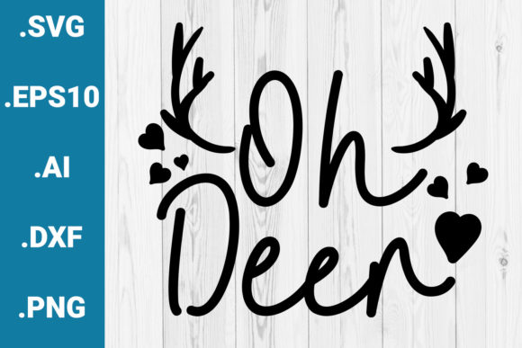 Christmas SVG Oh Deer Cricut Quote Review