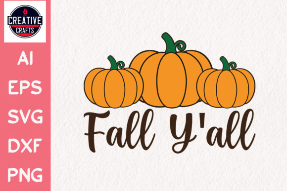 Fall SVG Fall Y all Embroidery Review