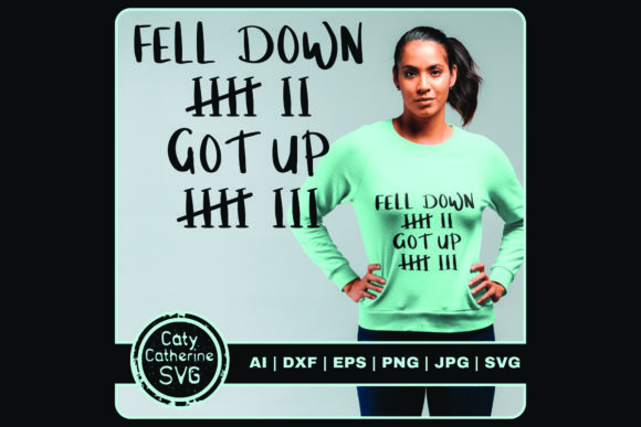 Fell Down 7 Got Up 8 Embroidery Review