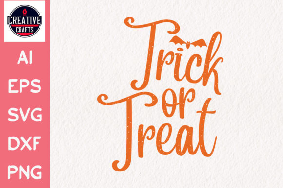 Halloween SVG Design Trick or Treat