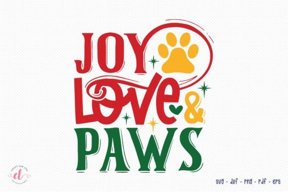 Joy Love Paws SVG Christmas Dog Design Review