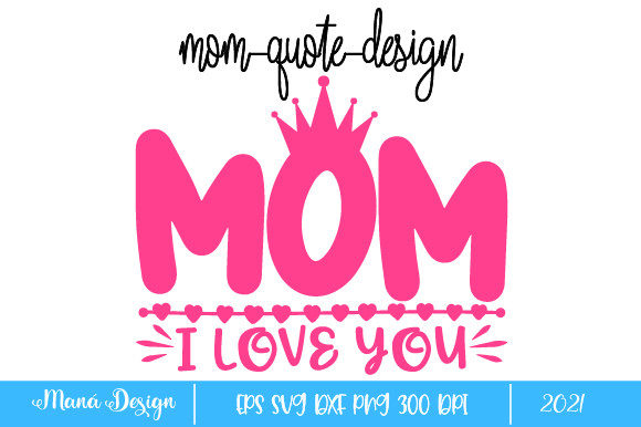 Mom I Love You Embroidery Design Review