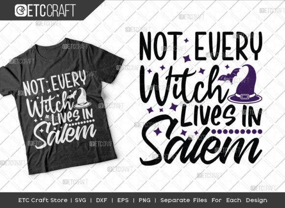 Not Every Witch Lives in Salem SVG Embroidery Review
