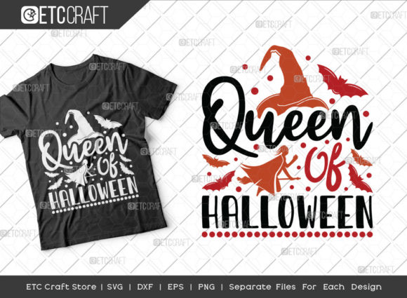 Queen of Halloween SVG Cut File Queen Review