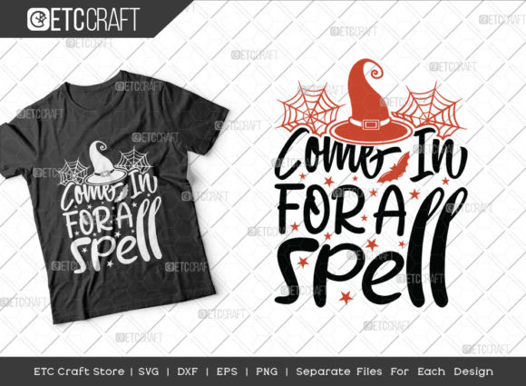 Review: Come in for a Spell SVG Cut File