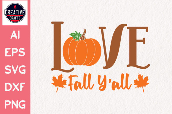 Review: Fall SVG Love Fall Y all Embroidery Design