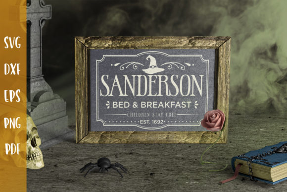 Sanderson Bed Breakfast Halloween SVG Review