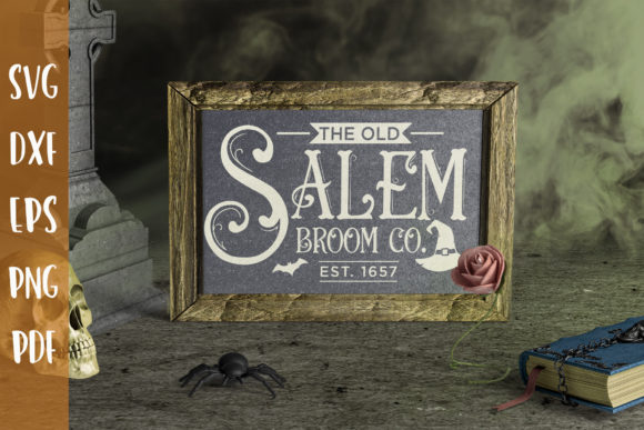 The Old Salem Broom Co Halloween SVG Review