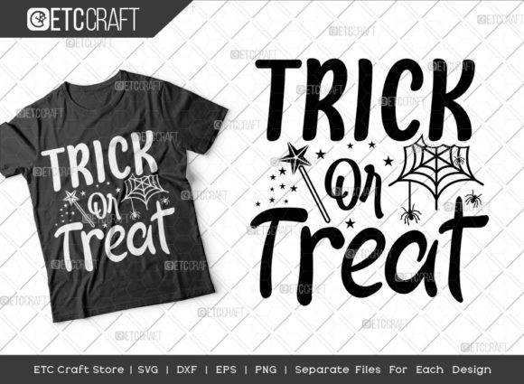 Trick or Treat SVG Cut File Halloween
