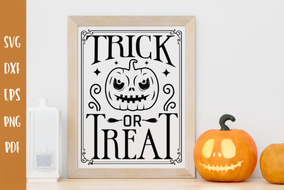 Trick or Treat SVG Halloween Sign SVG Review