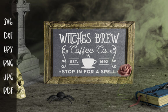 Witches Brew Coffee Co - Halloween SVG