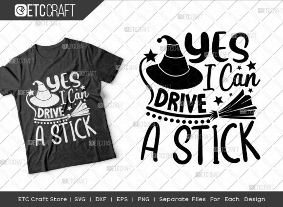 Yes I Can Drive a Stick SVG Cut File Review